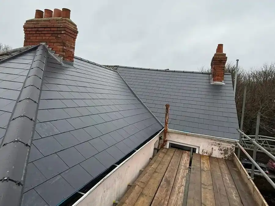 After — roofing